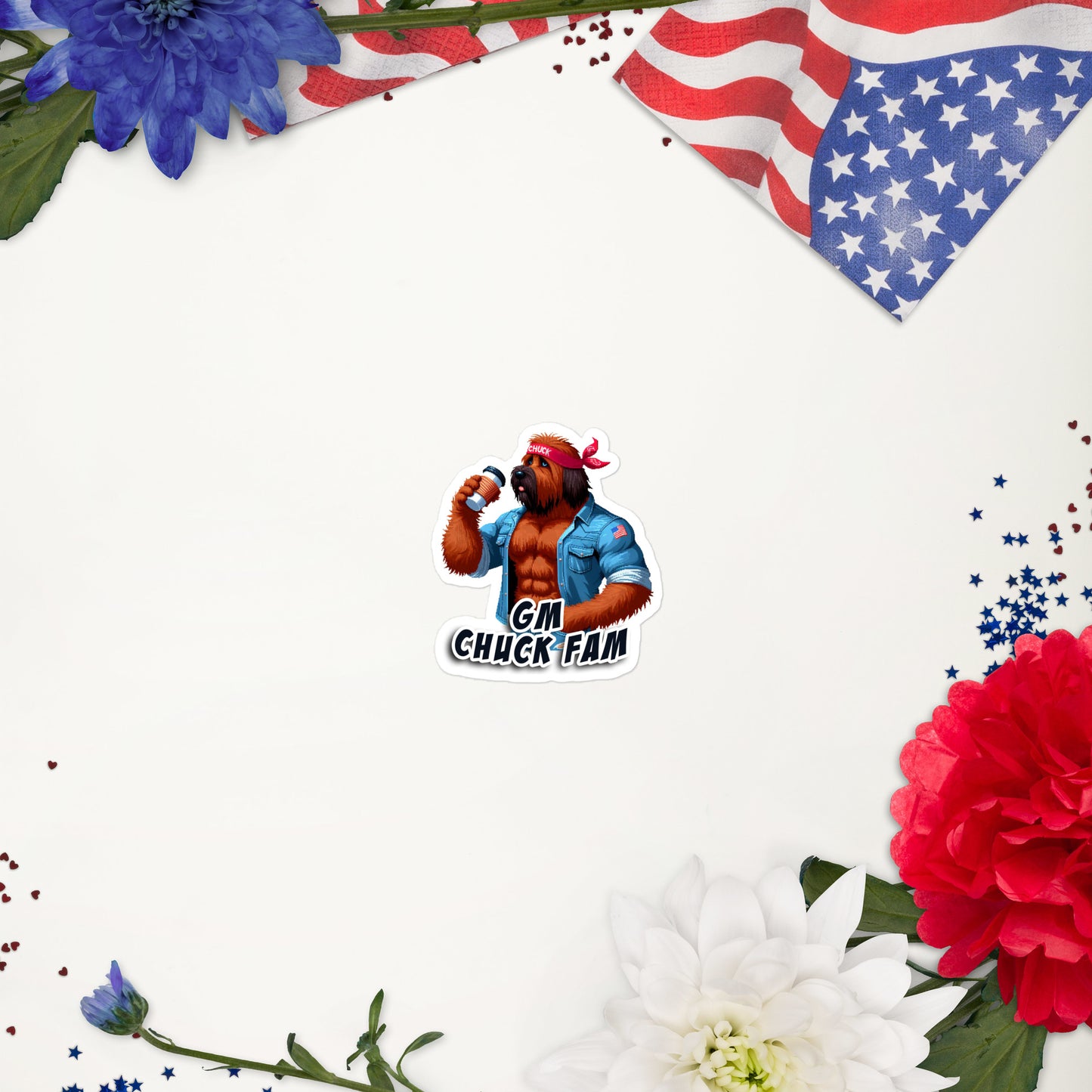 CHUCK GM STICKER